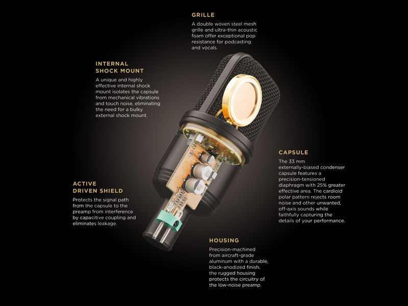 audix a231 capsule