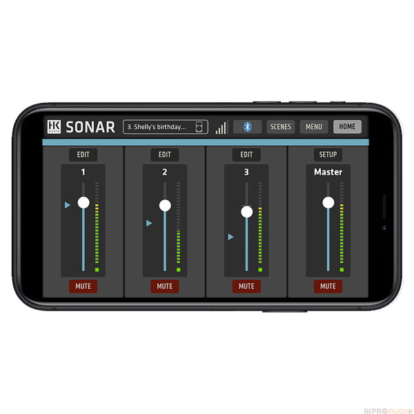 hk audio sonar remote control
