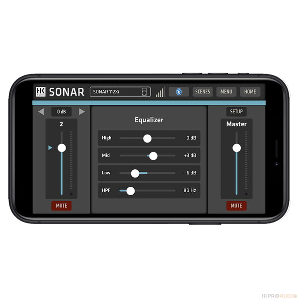 hk audio sonar remote control