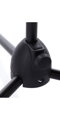 Bespeco MS36NE - Krátky stojan na mikrofón so štýlovým kĺbom vrátane priestoru na trsátka.