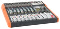 Ibiza Sound MX802 - ANALÓGOVÝ MIX. PULT, Mix 8 mono 3-pásm EQ * 1 stereo vstup * USB/MP3 prehrávač/rekordér