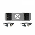 SHAPE 2 Gold Mount Battery Plates and 2 Cables for Atomos Sumo