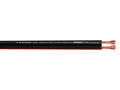 Sommer Cable 420-0400-SW NYFAZ 2x4mm - Reproduktorový plochý kábel (dvojlinka) 