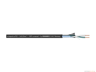 Sommer Cable 200-0401F ISOPOD SO-F22 FRNC