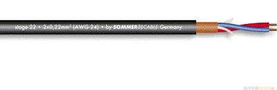 Sommer Cable 200-0001 STAGE 22 HIGHFLEX čierny