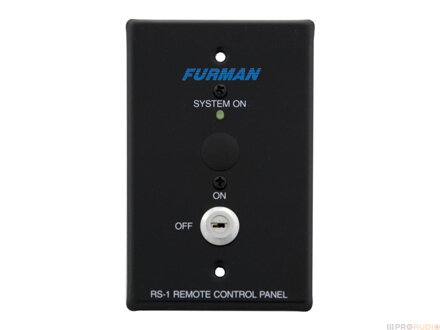 Furman RS-1, kontrolný panel