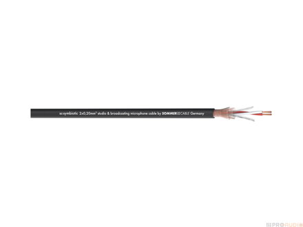 Sommer Cable 200-0601 SYMBIOTIC - profesionálny mikrofónny kábel určený pre náročné mobilné a štúdiové aplikácie aj pevné inštalácie