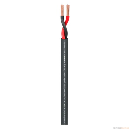 Sommer Cable 460-0056F MERIDIAN SP260 FRNC - Vysokokvalitný a flexibilný reproduktorový kábel 2 x 6,0 mm2, verzia FRNC