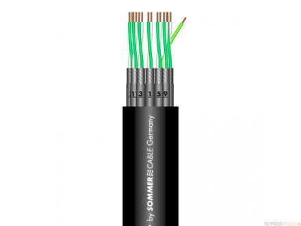 Sommer Cable 100-0451-08 QUANTUM Highflex 8 - Multipárový kábel (live/studio), 8 párov samostatne tienených fóliou a PVC izoláciou s číslovaním.