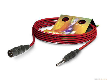 Sommer Cable SGFD-0300-RT - 3m červený