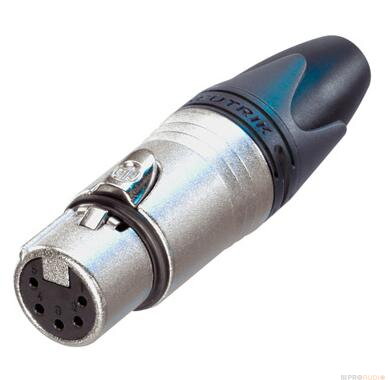 Neutrik NC5FXX XLR konektor samica 5-pin