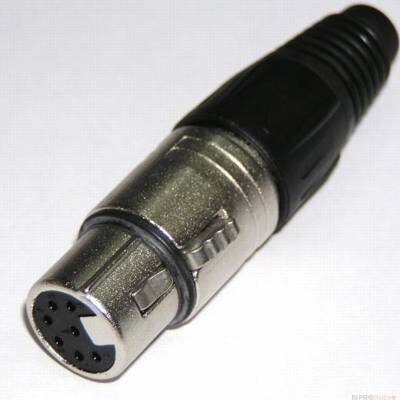Neutrik NC7FXX XLR konektor samica 7-pin