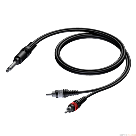 ProCab CAB719/1.5 - 2x RCA M - Jack 6.3 - 1.5m