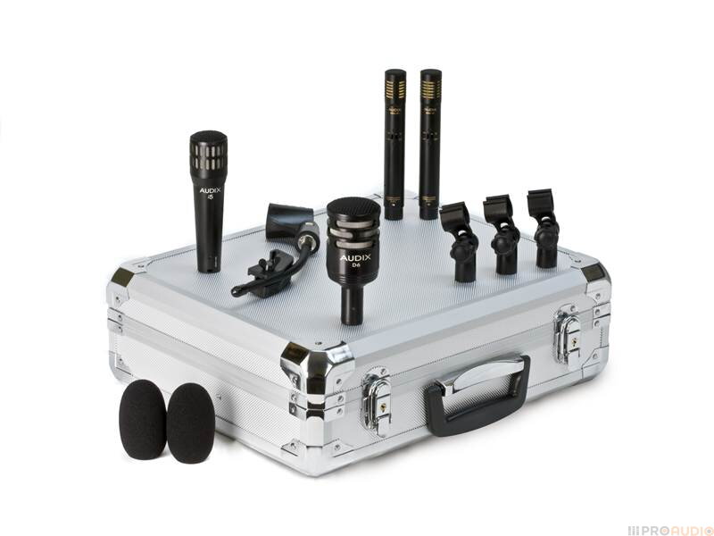 Audix DP Quad sada mikrofónov pre bicie nástroje Audix DP Quad sada mikrofónov pre bicie nástroje