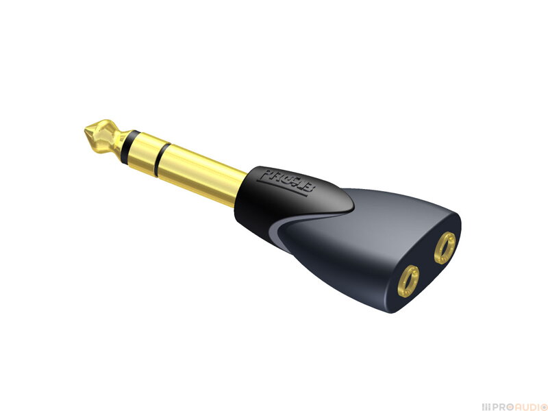 ProCab CLP208 - 2x Jack 3,5 F - Jack 6,3 M ProCab CLP208 - 2x Jack 3,5 F - Jack 6,3 M
