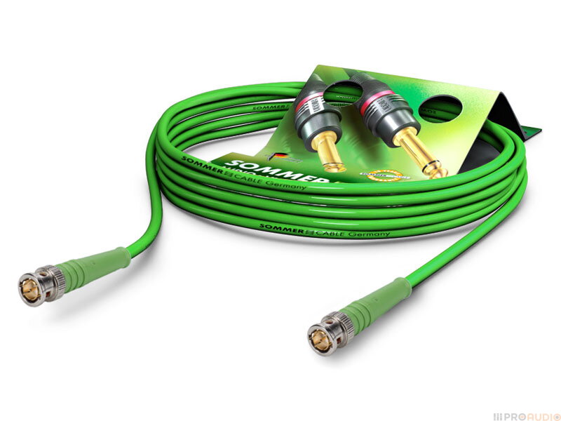 Sommer Cable FL59-0050-GN-GN - Worldclock - 0,5m Sommer Cable FL59-0050-GN-GN - Worldclock - 0,5m