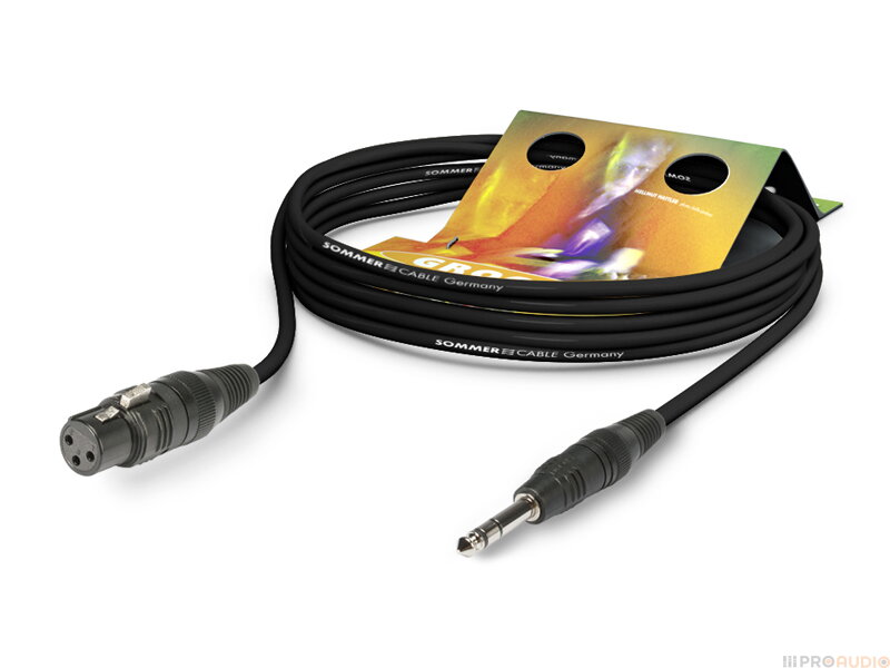 Sommer Cable SGFG-0300-SW - 3m čierny