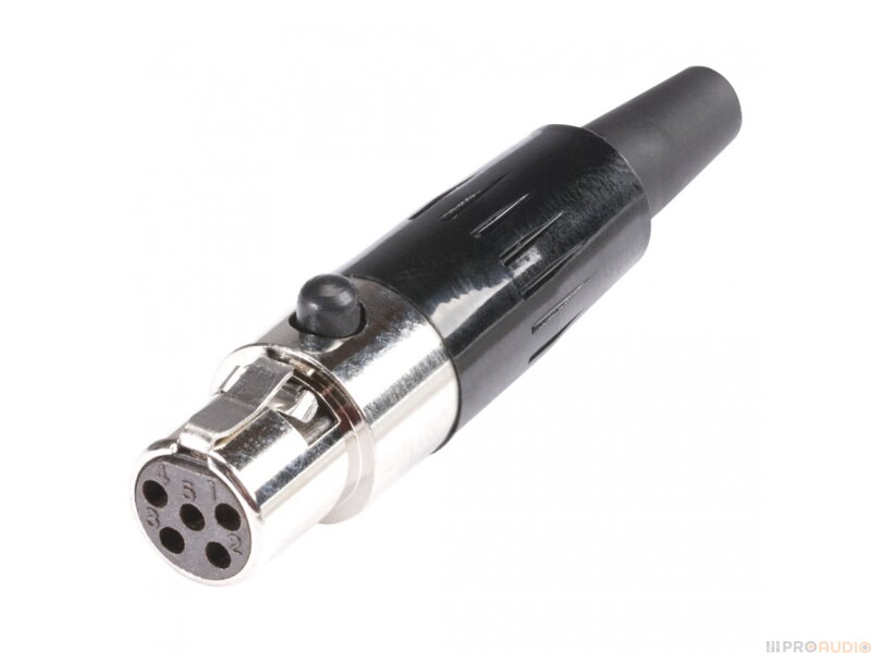 HICON HI-XMCF5 5-pin mini XLR konektor samica