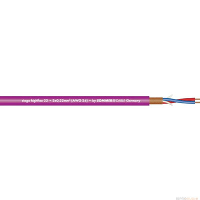 Sommer Cable 200-0008 STAGE 22 HIGHFLEX fialový