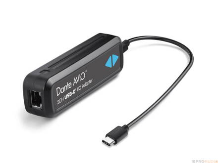 Audinate Dante AVIO USB-C IO Adapter 2x2
